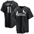 BIPIHUC St. Louis Cardinals #11 Victor Scott II Player Black City Connect Home Limited Stitched Jerseys