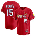 BIPIHUC St. Louis Cardinals #15 Jose Fermin Player Red City Connect Limited Stitched Jerseys