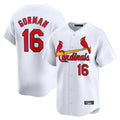 BIPIHUC St. Louis Cardinals #16 Nolan Gorman Player White Home Limited Stitched Jerseys