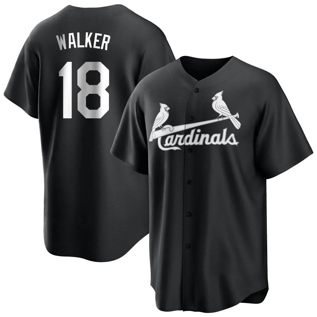 BIPIHUC St. Louis Cardinals #18 Jordan Walker Player Black City Connect Home Limited Stitched Jerseys