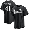 BIPIHUC St. Louis Cardinals #41 Alec Burlesona Player Black City Connect Home Limited Stitched Jerseys