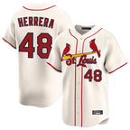 BIPIHUC St. Louis Cardinals #48 Ivan Herrera Player Cream Home Limited Stitched Jerseys