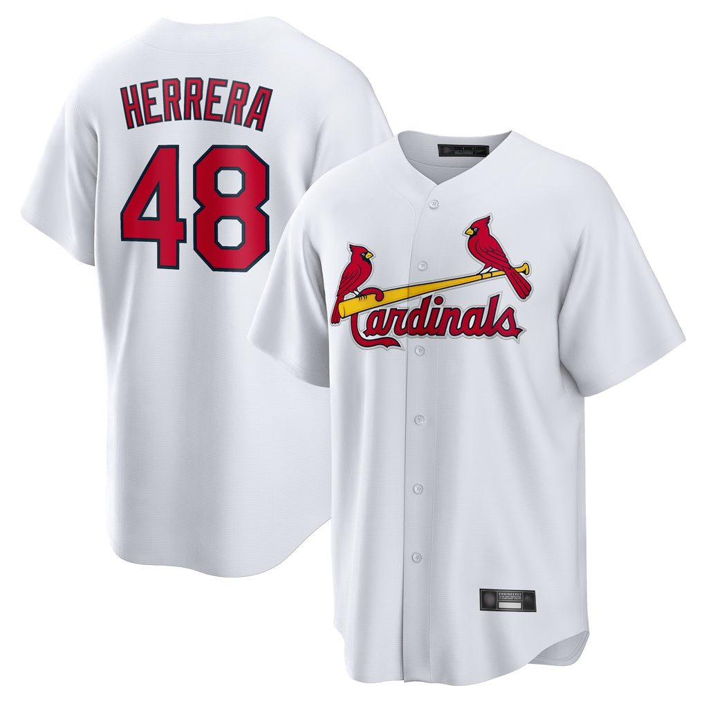 BIPIHUC St. Louis Cardinals #48 Ivan Herrera Player White Home Game Stitched Jerseys
