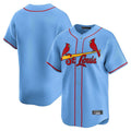 BIPIHUC St. Louis Cardinals Blank Player Light Blue Home Limited Stitched Jerseys