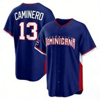 BIPIHUC TB.Rays #13 Junior Caminero Player Royal 2026 World Classic Limited Stitched Jerseys