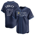 BIPIHUC TB.Rays #17 Jake Fraley Player Navy Home Limited Stitched Jerseys