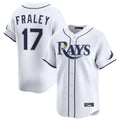 BIPIHUC TB.Rays #17 Jake Fraley Player White Home Limited Stitched Jerseys