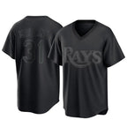 BIPIHUC TB.Rays #31 Cedric Mullins Player Black Home Game Stitched Jerseys