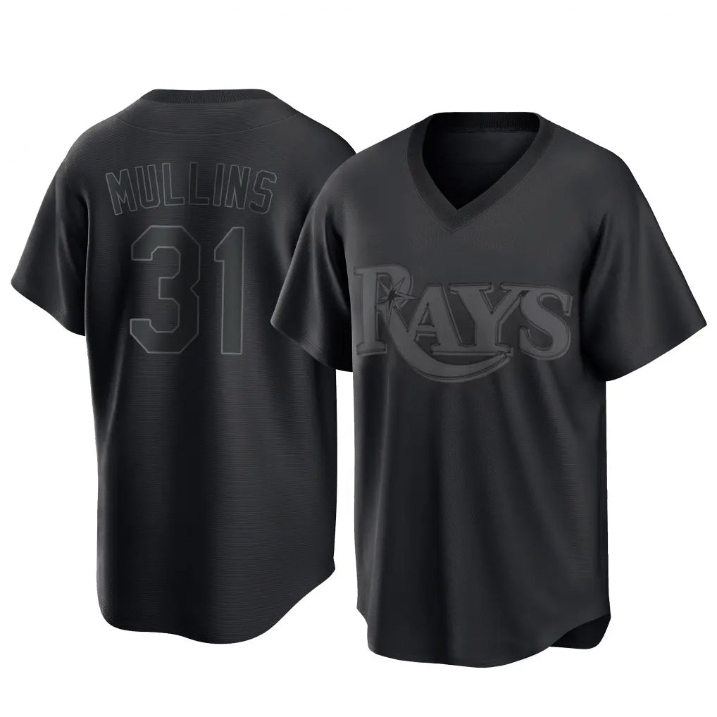 BIPIHUC TB.Rays #31 Cedric Mullins Player Black Home Game Stitched Jerseys