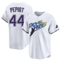 BIPIHUC TB.Rays #44 Ryan Pepiot Player White City Connect Home Stitched Jerseys