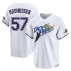 BIPIHUC TB.Rays #57 Drew Rasmussen Player White City Connect Home Stitched Jerseys