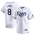 BIPIHUC TB.Rays #8 Brandon Lowe Player White Home Limited Stitched Jerseys