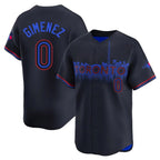 BIPIHUC T.Blue Jays #0 Andres Gimenez Player Black City Connect Limited Stitched Jerseys