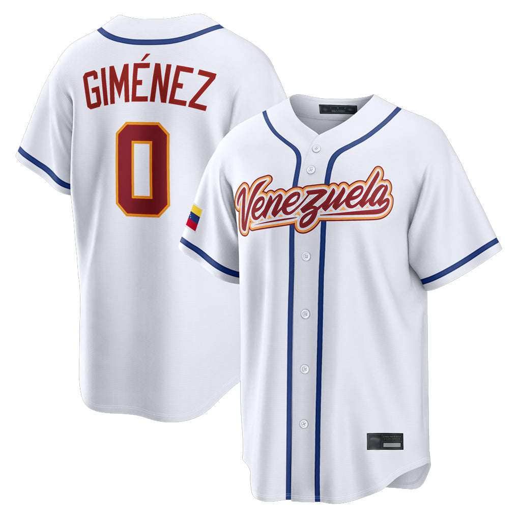 BIPIHUC T.Blue Jays #0 Andres Gimenez Player White 2026 World Series Classic Limited Stitched Jerseys
