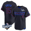 BIPIHUC T.Blue Jays #15 Chad Green Player Black&Blue 2025 World Series City Connect Stitched Jerseys
