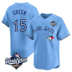 BIPIHUC T.Blue Jays #15 Chad Green Player Blue 2025 World Series Game Stitched Jerseys