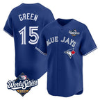 BIPIHUC T.Blue Jays #15 Chad Green Player Royal 2025 World Series Limited Stitched Jerseys