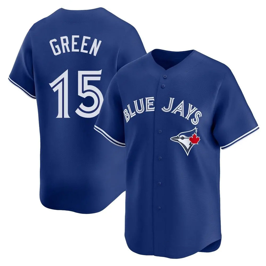 BIPIHUC T.Blue Jays #15 Chad Green Player Royal Home Limited Stitched Jerseys
