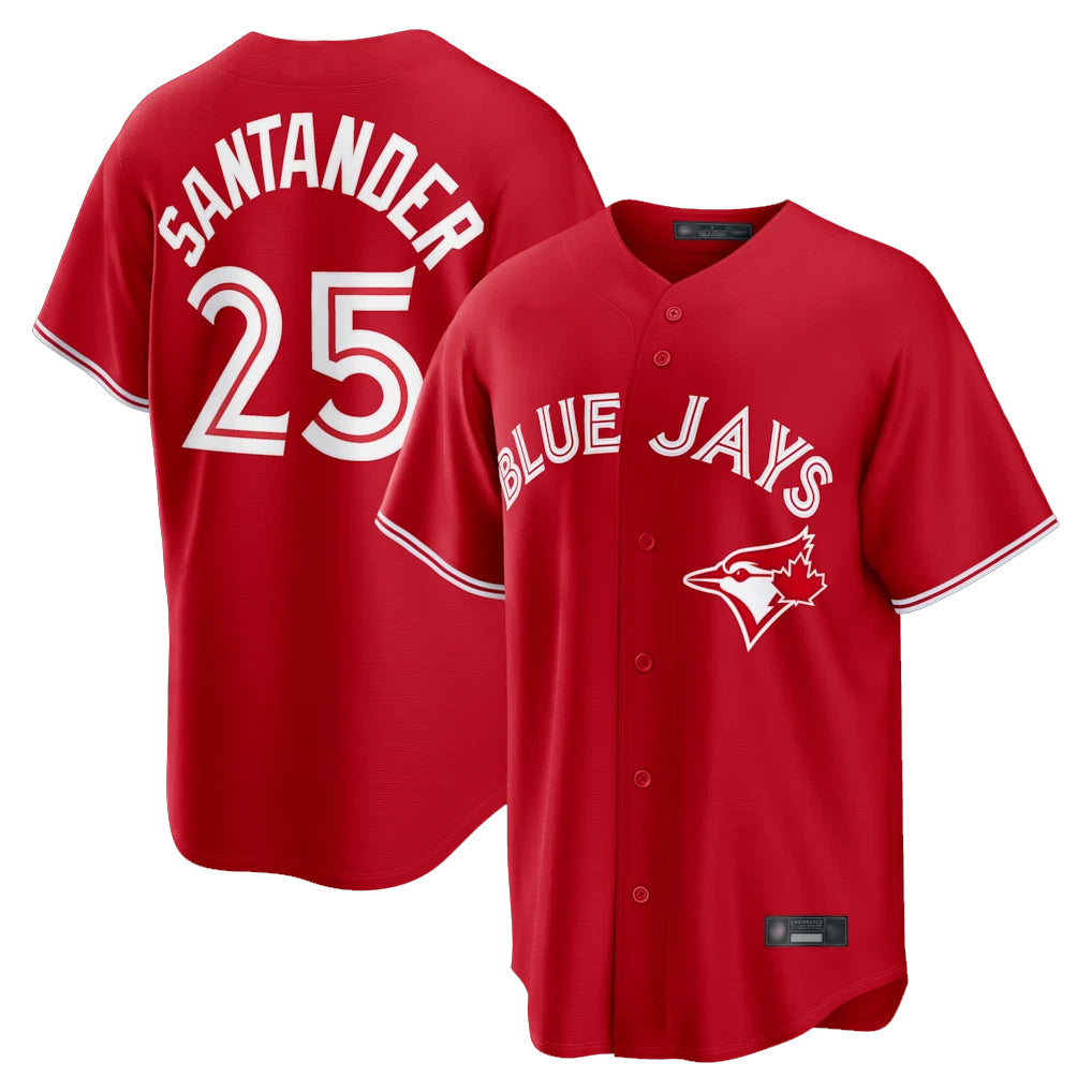 BIPIHUC T.Blue Jays #25 Anthony Santander Player Red Home Limited Stitched Jerseys