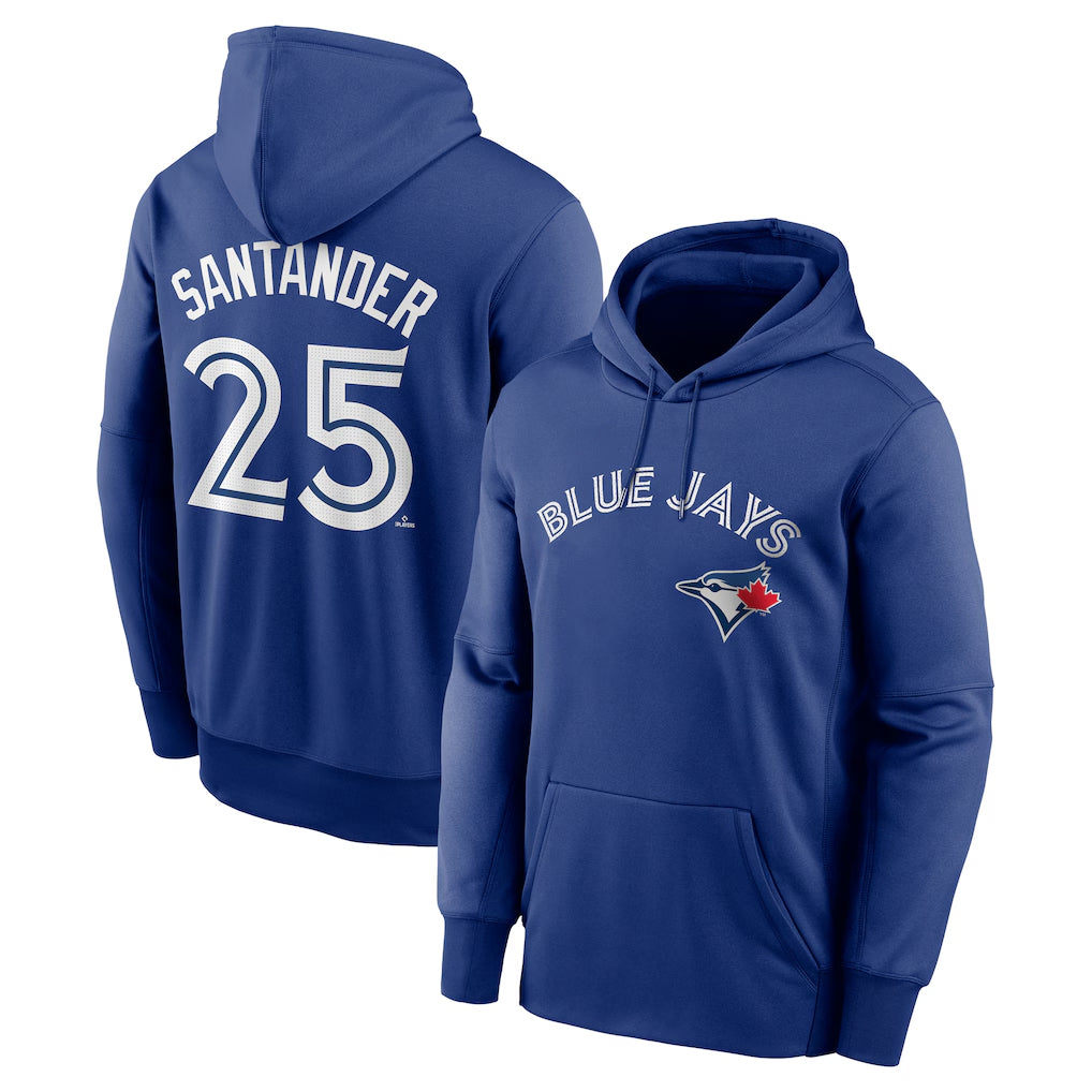 BIPIHUC T.Blue Jays #25 Anthony Santander Player Royal Performance Pullover Hoodie