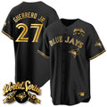 BIPIHUC T.Blue Jays #27 Vladimir Guerrero Jr Player Black 2025 American League All Stitched Jerseys