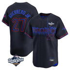 BIPIHUC T.Blue Jays #27 Vladimir Guerrero Jr Player Black 2025 World Series City Connect Limited Stitched Jersey