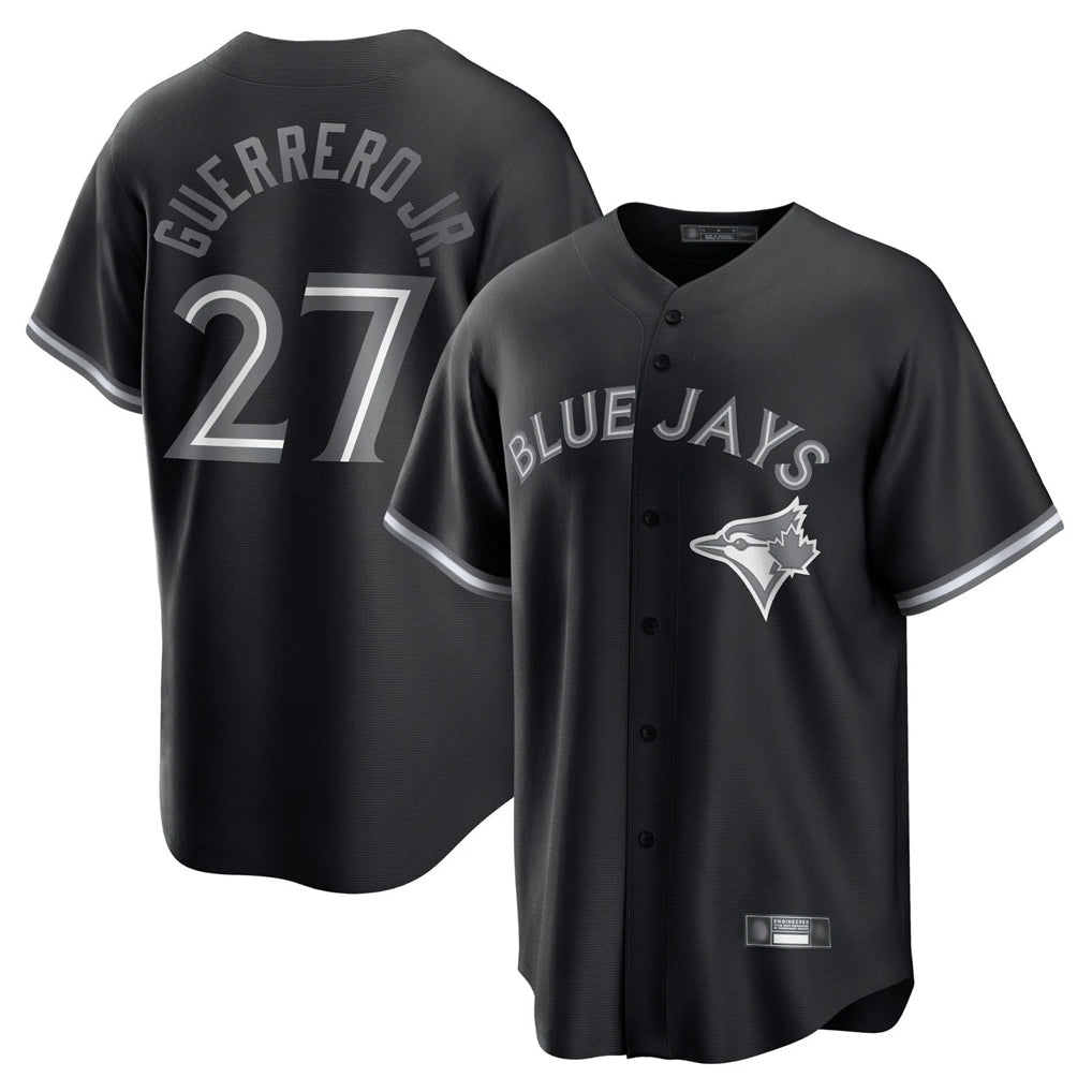 BIPIHUC T.Blue Jays #27 Vladimir Guerrero Jr Player Black City Connect Limited Stitched Jerseys