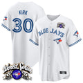 BIPIHUC T.Blue Jays #30 Alejandro Kirk Player White 2025 American League All Stitched Jerseys