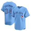 BIPIHUC T.Blue Jays #34 Kevin Gausman Player Blue Home Limited Stitched Jerseys