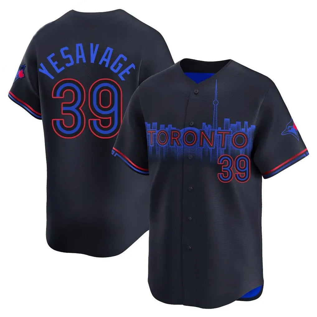 BIPIHUC T.Blue Jays #39 Trey Yesavage Player Black City Connect Limited Stitched Jerseys