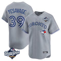 BIPIHUC T.Blue Jays #39 Trey Yesavage Player Gray 2025 American League Limited All Stitched Jerseys