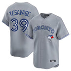 BIPIHUC T.Blue Jays #39 Trey Yesavage Player Gray Home Limited Stitched Jerseys