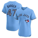 BIPIHUC T.Blue Jays #47 Addison Barger Player Blue Elite Limited Stitched Jerseys