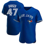 BIPIHUC T.Blue Jays #47 Addison Barger Player Royal Elite Limited Stitched Jerseys