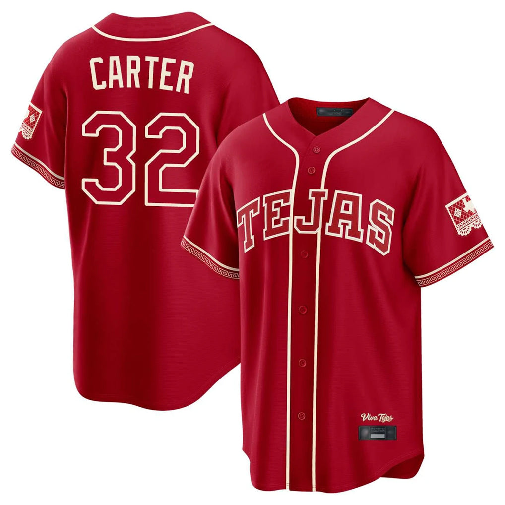 BIPIHUC T.Rangers #32 Evan Carter Player Red 2026 City Connect Stitched Jerseys