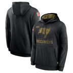 BIPIHUC TB.Buccaneers  Blank Player Black Salute to Service Sideline Performance Pullover Hoodies Home Game Stitched Jerseys