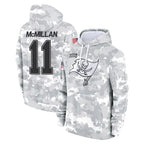 BIPIHUC TB.Buccaneers #11 Jalen McMillan Player Arctic Camo Limited Salute to Service Pullover Hoodies Game Stitched Jerseys