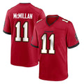 BIPIHUC TB.Buccaneers #11 Jalen McMillan Player Red Home Game Stitched Jerseys