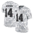 BIPIHUC TB.Buccaneers #14 Chris Godwin Jr. Player Arctic Camo Limited Salute To Service Home Game Stitched Jerseys