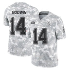 BIPIHUC TB.Buccaneers #14 Chris Godwin Jr. Player Arctic Camo Limited Salute To Service Home Game Stitched Jerseys