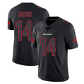 BIPIHUC TB.Buccaneers #14 Chris Godwin Jr. Player Black Impact Limited Home Game Stitched Jerseys