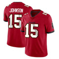 BIPIHUC TB.Buccaneers #15 Tez Johnson Player Red Limited Vapor Home Game Stitched Jerseys