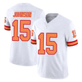 BIPIHUC TB.Buccaneers #15 Tez Johnson Player White Limited '76 Vapor F.U.S.E. Home Game Stitched Jerseys