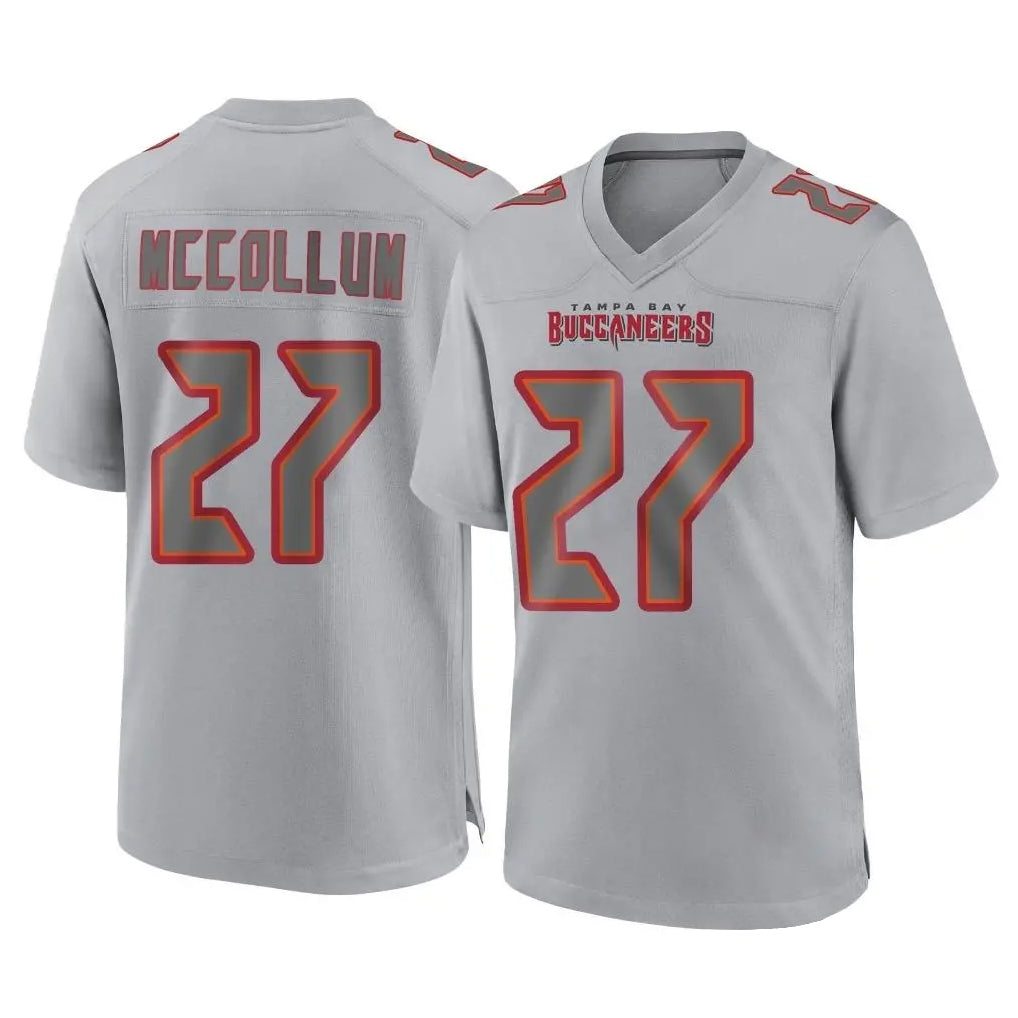 BIPIHUC TB.Buccaneers #27 Zyon McCollum Player Gray Atmosphere Fashion Home Game Stitched Jerseys
