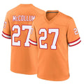 BIPIHUC TB.Buccaneers #27 Zyon McCollum Player Orange Throwback Home Game Stitched Jerseys