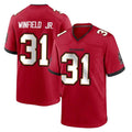 BIPIHUC TB.Buccaneers #31 Antoine Winfield Jr. Player Red Home Game Stitched Jerseys