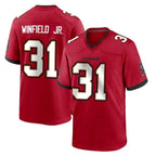 BIPIHUC TB.Buccaneers #31 Antoine Winfield Jr. Player Red Home Game Stitched Jerseys