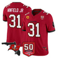 BIPIHUC TB.Buccaneers #31 Antoine Winfield Jr. Player Red Limited 2026 Season Vapor F.U.S.E. Home Game Stitched Jerseys