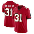 BIPIHUC TB.Buccaneers #31 Antoine Winfield Jr. Player Red Limited Vapor F.U.S.E. Home Game Stitched Jerseys