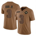 BIPIHUC TB.Buccaneers #3 Rueben Bain Jr. Player Brown Limited Salute To Service Home Game Stitched Jerseys